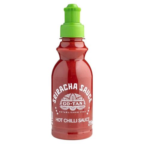 SALSA SRIRACHA SAUCE 215 ml VEG. - Go Tan 6*