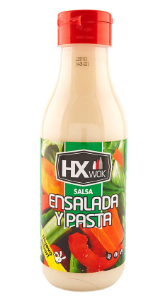 SALSA para ENSALADA y PASTA VEGETARIANA 250g - HXwok 12*