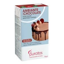 NATA AMBIANTE CHOCOLATE PASTELERÍA 1L VEG. - Puratos 12*